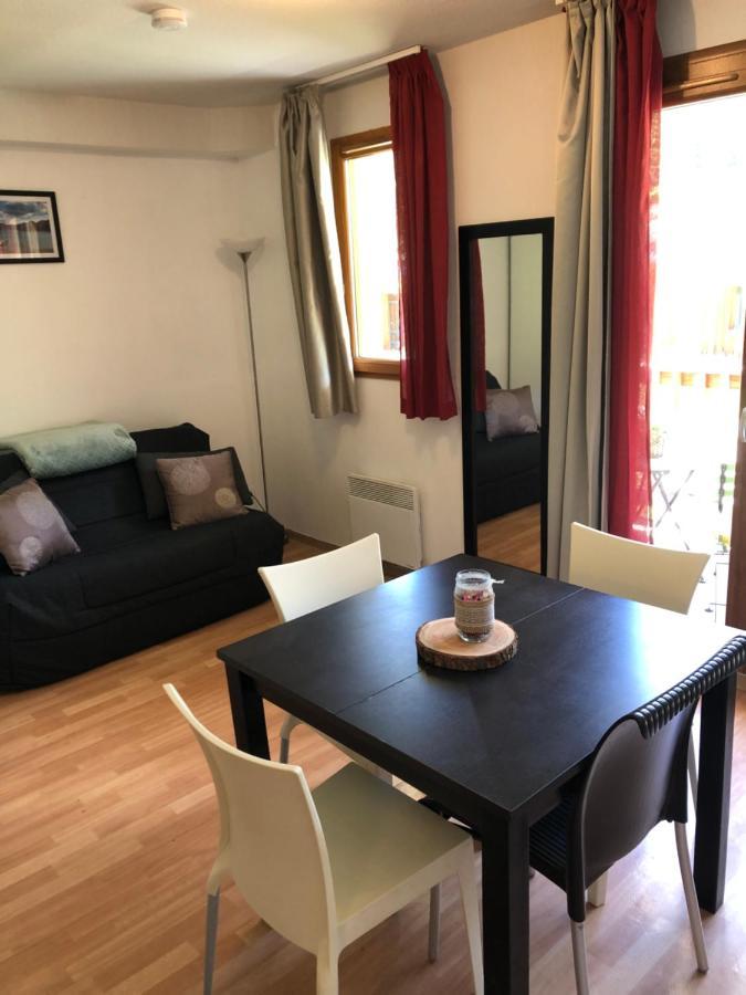 Studio vue piste + parking souterrain privatif inclus Les Orres Extérieur photo