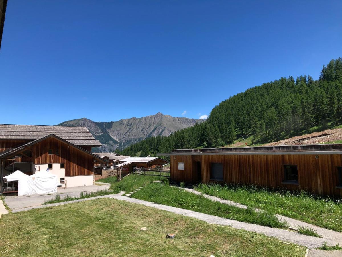 Studio vue piste + parking souterrain privatif inclus Les Orres Extérieur photo